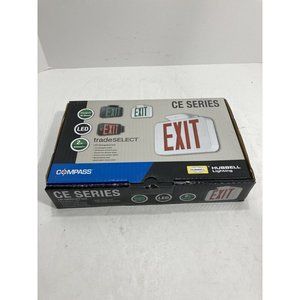 New Hubbell CE Series LED Emergency Exit